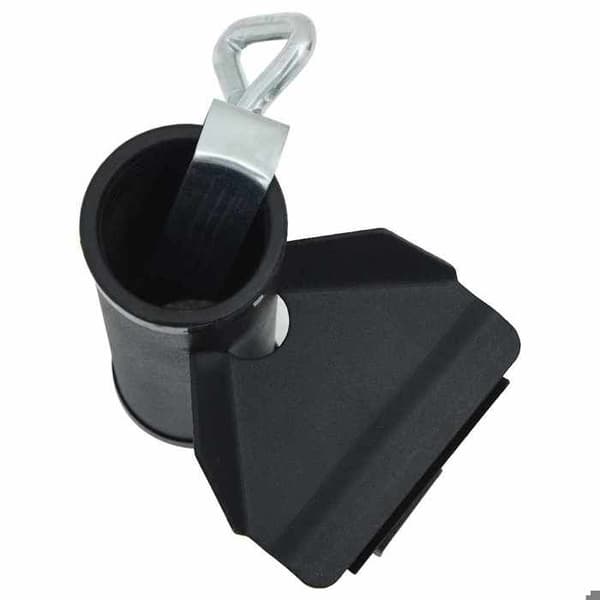 Maison Exclusive - Paraplyklipsit parvekkeelle 2 kpl 25-38 mm teräs