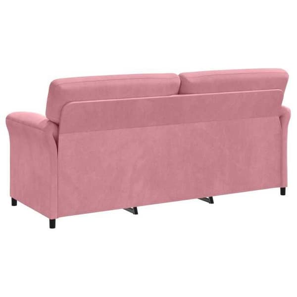 Maison Exclusive - Sofa 3 pladser Rosa 198 x 83 x 95 cm Velour