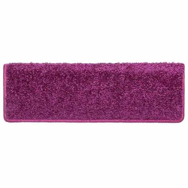 Maison Exclusive - Trappmatta 30 delar 65 x 21 x 4 cm Lila Rektangulär kant