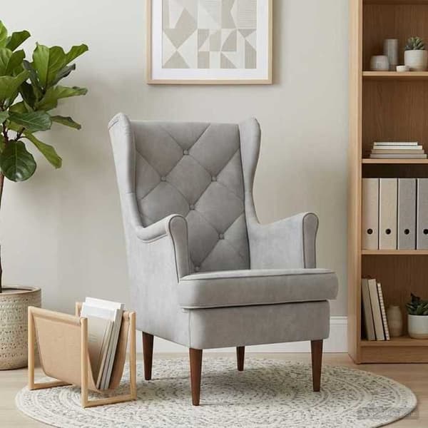 Maison Exclusive - Lysegrå Velour Stol
