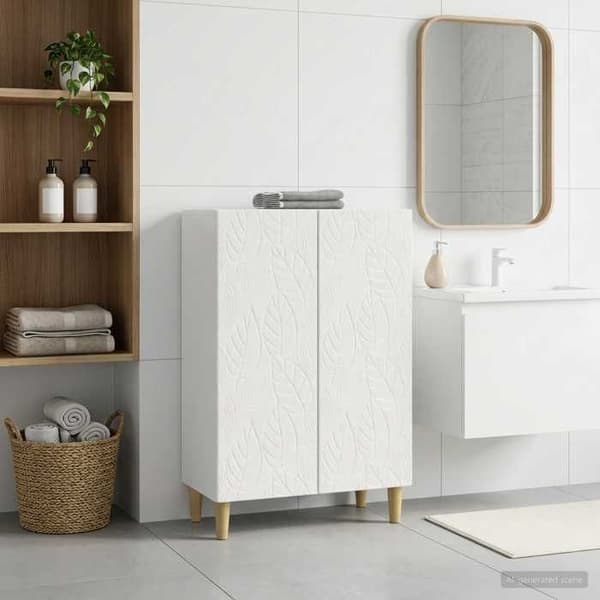 Maison Exclusive - Förvaringsmöbel för Badrum DELFT Blank Vit