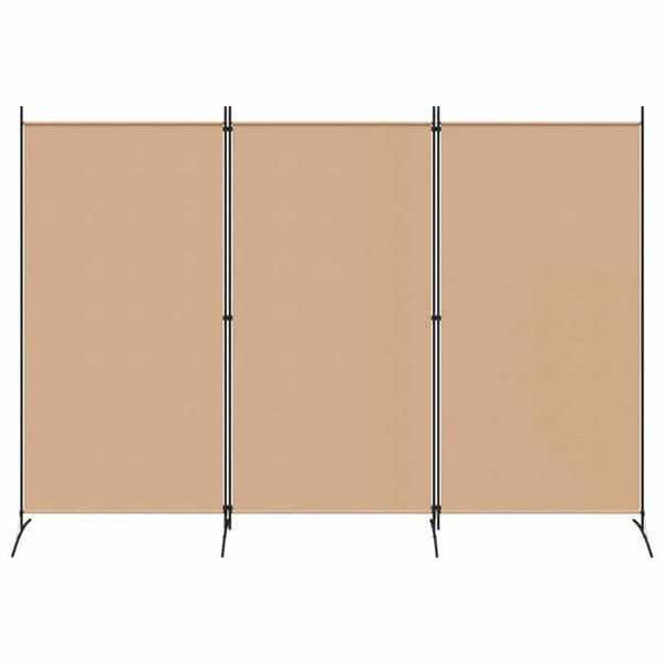 Maison Exclusive - Paravent med 2 paneler Beige 260 x 180 cm Tyg