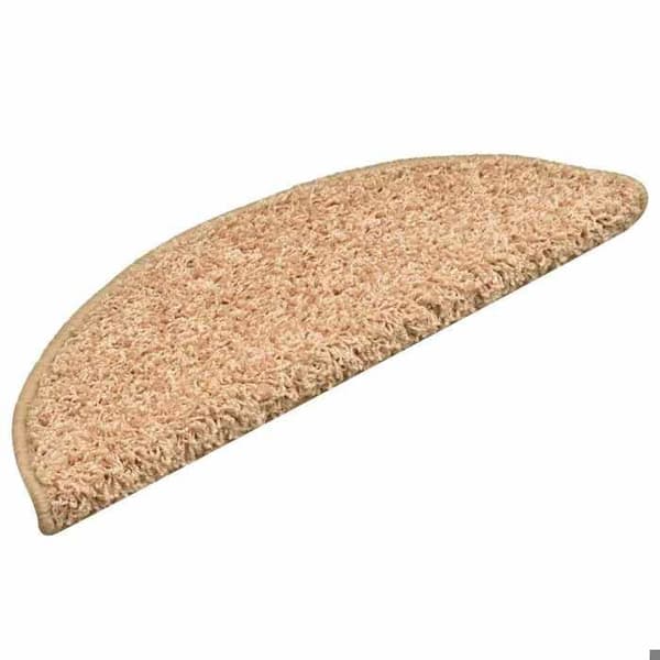 Maison Exclusive - Trappe tæppe 15 stykker 56 x 17 x 3 cm Guld Halvrund