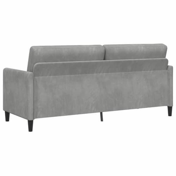 Maison Exclusive - Soffa med förvaring Ljusgrå 192 x 78 x 87 cm Polyester