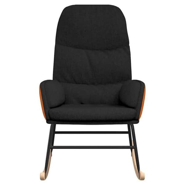 Maison Exclusive - Svart tyg gungstol