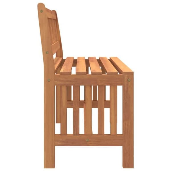 Maison Exclusive - Bänk för trädgård 110 cm massiv eucalyptus