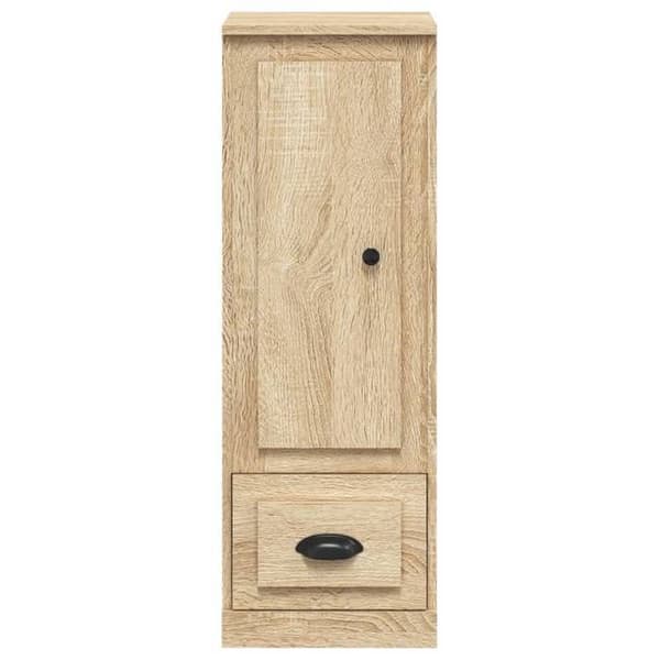 Maison Exclusive - Buffé hög ek sonoma 36x35,5x103,5 cm ingenjörsträ