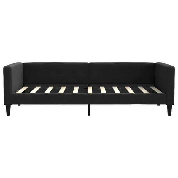 Maison Exclusive - Sengebænk uden madras sort 90x190 cm stof