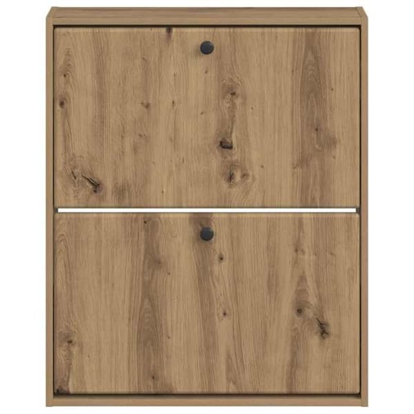 Maison Exclusive - Seinälle asennettava kenkäkaappi BREDA 71 x 17 x 86 cm