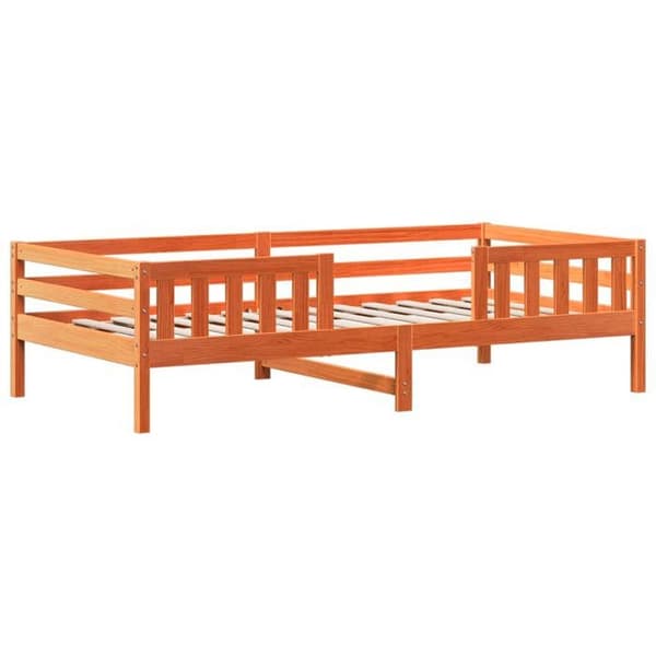 Maison Exclusive - Vuode- ja penkkisetti katolla ilman patjaa 100x200 cm