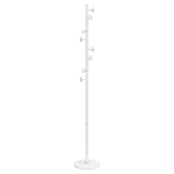 Maison Exclusive - Klädhängare vit 176 cm pulverlackerad järn Vit