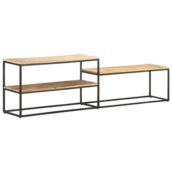 Maison Exclusive - TV-møbel 180x30x50 cm Ubehandlet mangotræ
