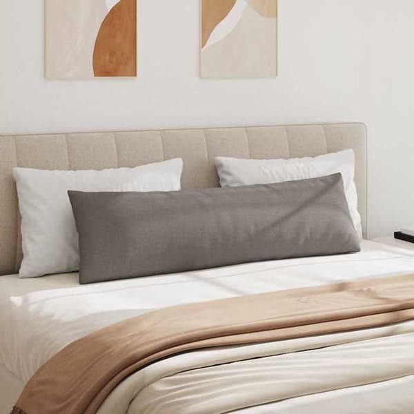 Soffkuddar - EXKLUSIVT HEM - 145 x 40 cm (set om 2) - Taupe - Dragkedja - Polyesterfyllning Mol