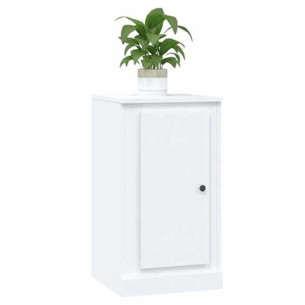 Maison Exclusive - Buffé vit 37,5x35,5x67,5 cm ingenjörsträ