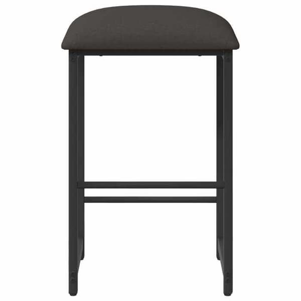 Maison Exclusive - Mörkgrå barstol 40 x 32 x 64 cm Ingenjörsträ