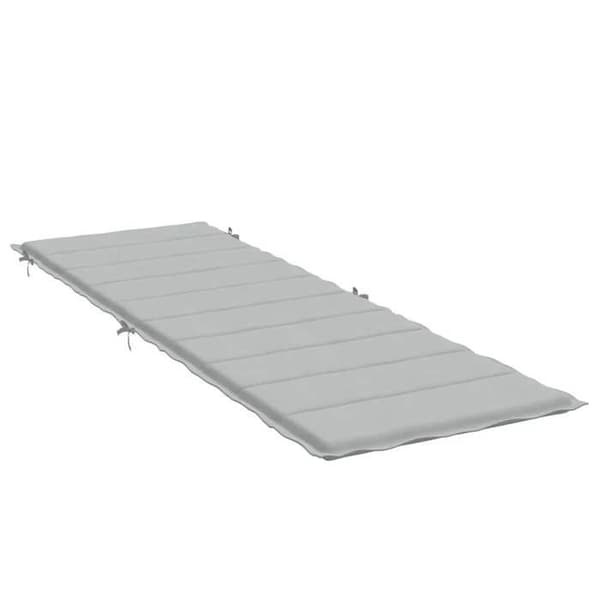 Maison Exclusive - Lys grå blandet liggestolspude 186x58x4 cm stof