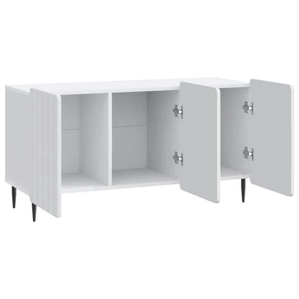 Maison Exclusive - TV-möbel Vit 99 x 34,5 x 52 cm Ingenjörsträ Vit