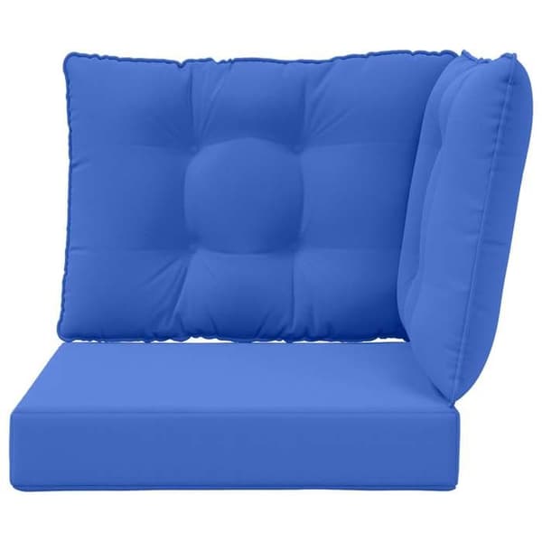 Utomhussoffkudde - EXKLUSIV HEM - 40x60 cm - Polyester - Avtagbart blixtlåsfodral - Kunglig blå kungsblå