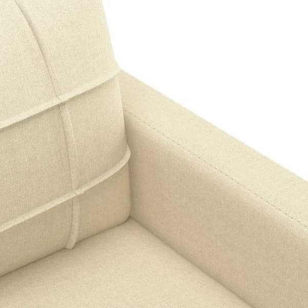 Maison Exclusive - 2-personers sofa Creme 120 cm Stof