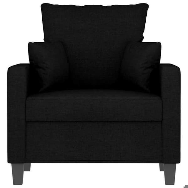 Maison Exclusive - Sort Stol 60 cm Stof