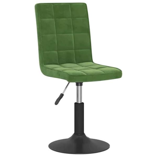 Maison Exclusive - Snurrande matstolar set om 2 mörkgrön sammet