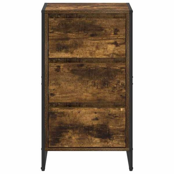 Maison Exclusive - Buffé Ek Rökig 42 x 36 x 75.5 cm Ingenjörsträ