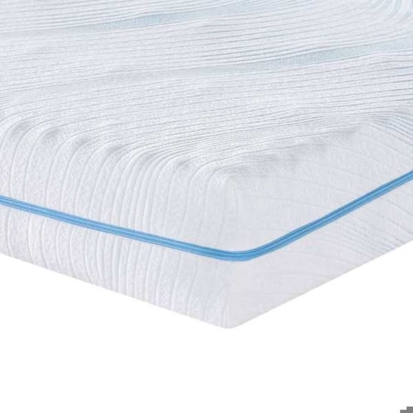 Maison Exclusive - Mellemhård madras 180 x 200 cm Hvid
