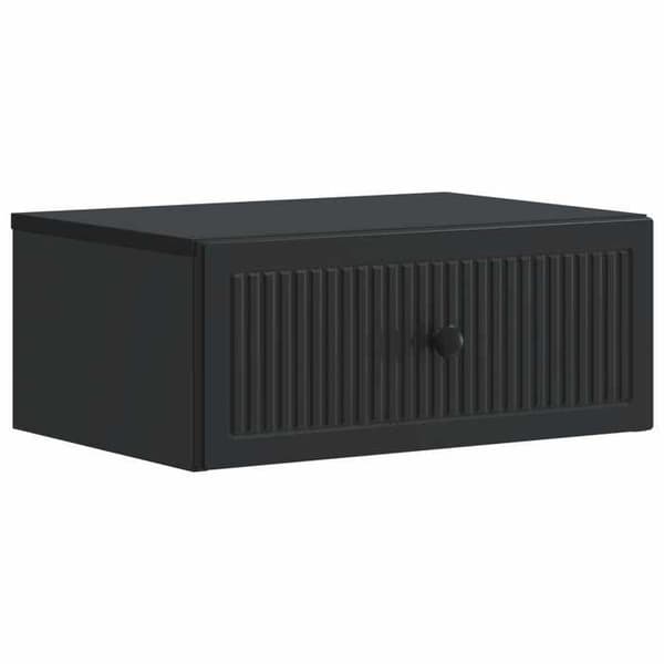 Maison Exclusive - Natbord 2 dele Sort 49 x 34,5 x 20 cm