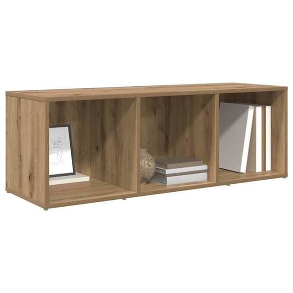 TV-möbel - EXKLUSIV HEM - 72 x 35 x 37 cm - Brun - Ingenjörsträ - Väggmontering brun