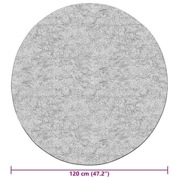 Tæppe - MAISON EXCLUSIVE - 120 cm - Beige - Velour - Maskinvaskbart beige