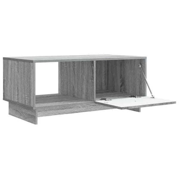 Maison Exclusive - Soffbord Sonoma grå 90 x 50 x 40 cm Ingenjörsträ Sonoma grå