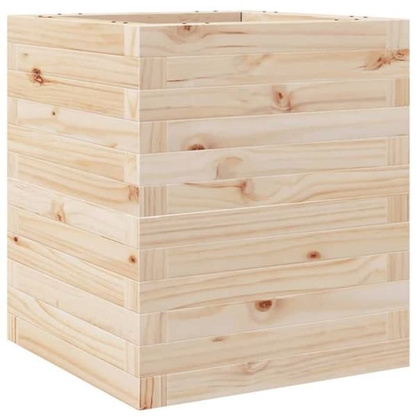 Maison Exclusive - Blomlåda 40x40x46 cm massiv furu