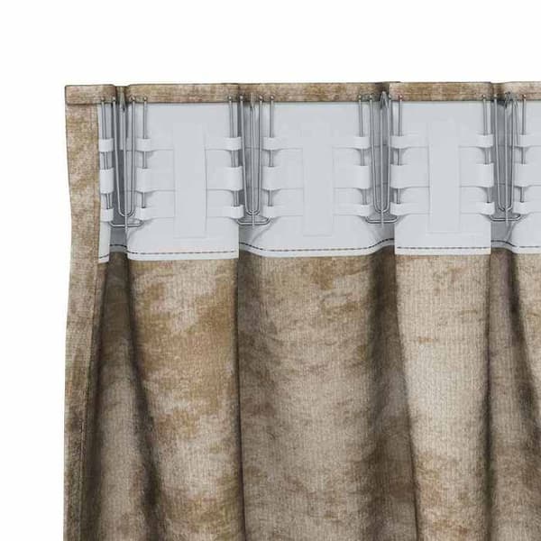 Maison Exclusive - Samettiverhot 2 kpl Champagne 260 x 140 cm Sametti