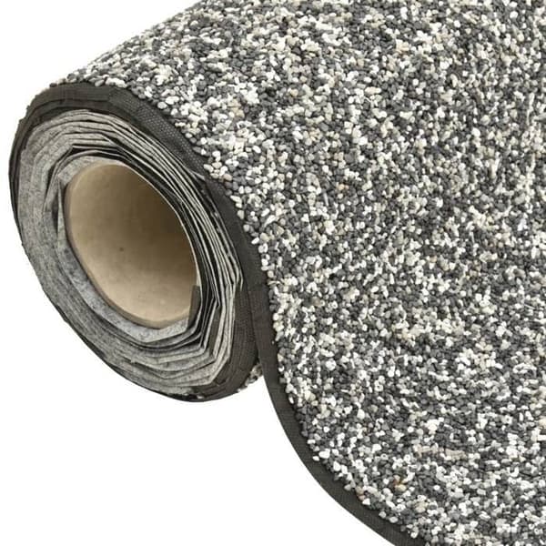 Stenbeläggning - Exklusivt Hem - Grå - 150 x 40 cm - Polär icke-vävd PP grå