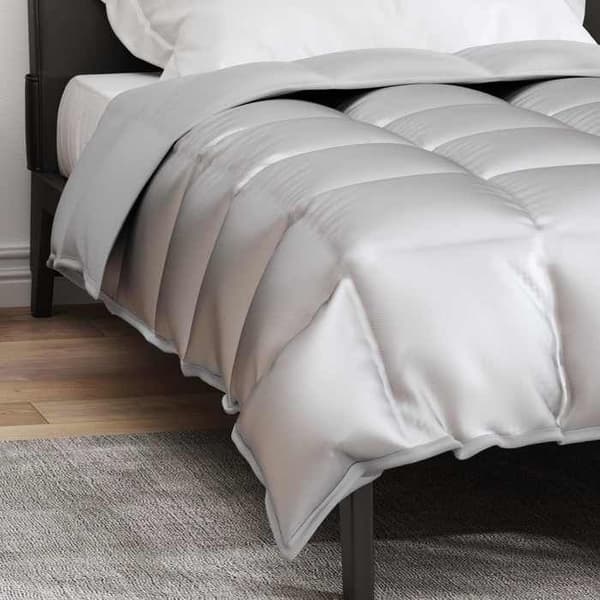 Maison Exclusive - Vinterdyne 135 x 200 cm 450 g/m² Sølv