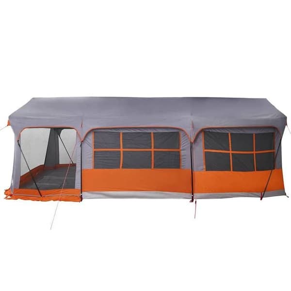 Maison Exclusive - Perheteltta Harmaa ja oranssi 620 x 322 x 240 cm Polyesteri