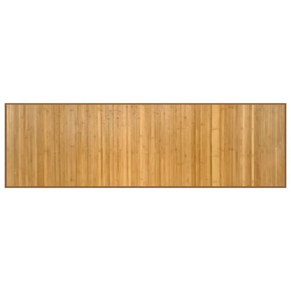 Maison Exclusive - Rektangulär naturlig matta 60x200 cm bambu
