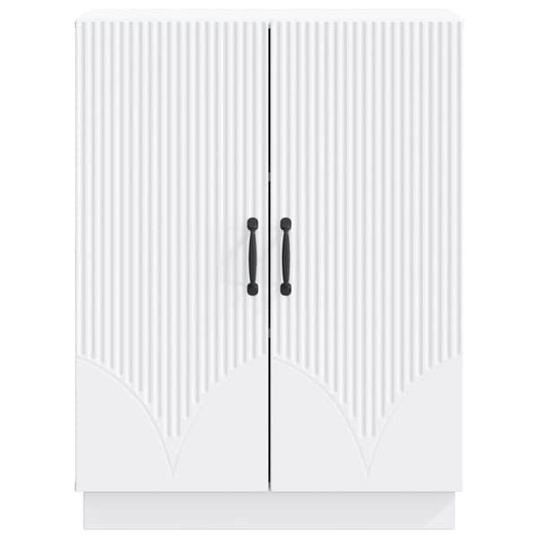 Maison Exclusive - Buffé Vit 66 x 34,5 x 87 cm Ingenjörsträ Vit