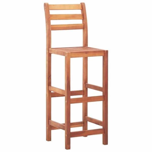 Maison Exclusive - Barstolar set om 4 i solid akaciaträ