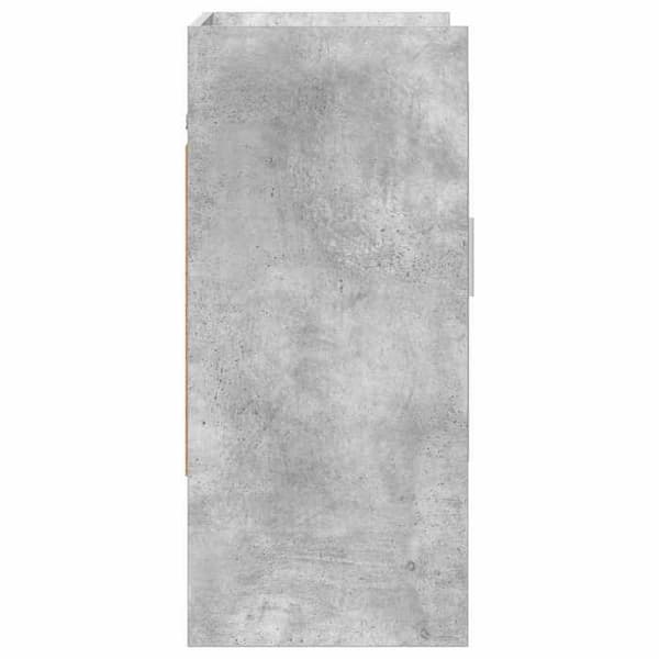 Maison Exclusive - Væghylde Montering væg Grå beton 80 x 36 x 80 cm