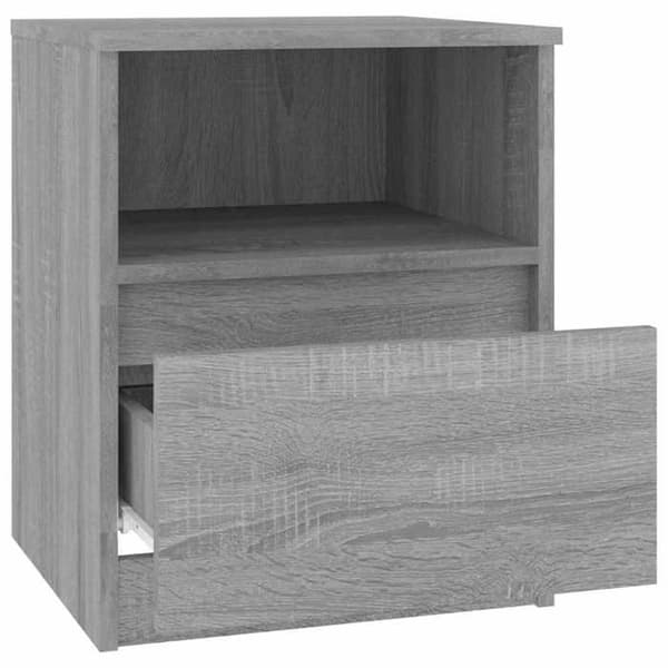 Sängbord - Maison Exclusive - Set om 2 - Sonoma grå - 40x40x50 cm Sonoma grå