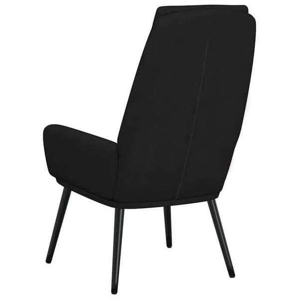 Maison Exclusive - Avkopplingsstol Svart Tyg
