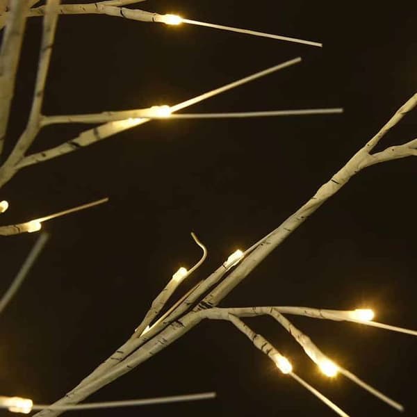 Juletræ - EKSKLUSIV HUS - Pil - 156 LED - 1,5 m - Varm hvid Vit varm
