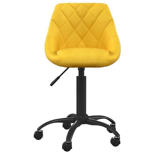 Maison Exclusive - Matstol Gul Senap Sammet Senap gul