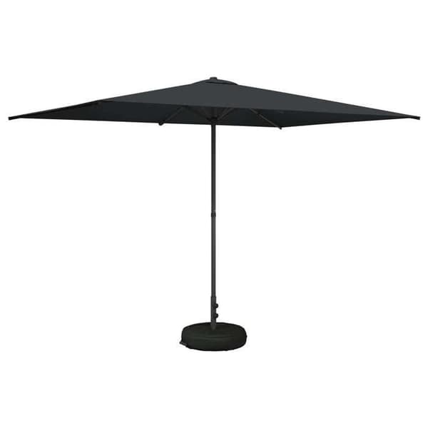 Maison Exclusive - Trädgårdsparasol med bas 200 x 300 cm Polyester
