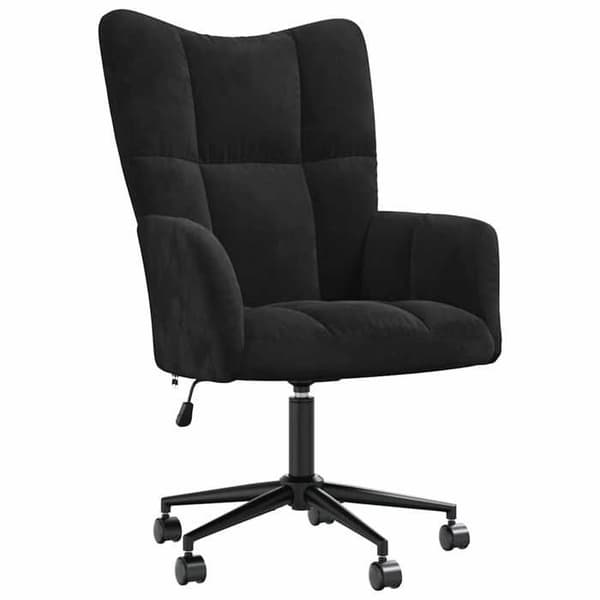 Maison Exclusive - Sort Velour Relaxationsstol Svart