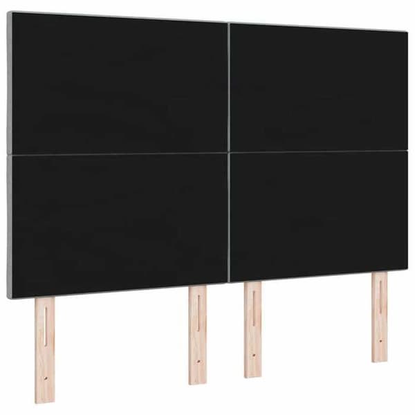 Maison Exclusive - Ljust grå sänggavel 144 cm tyg