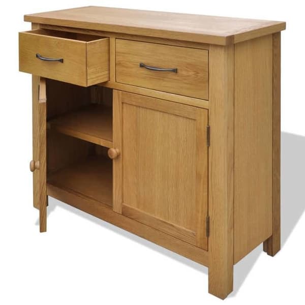 Maison Exclusive - Buffé 90 x 33,5 x 83 cm Massivt ekträ