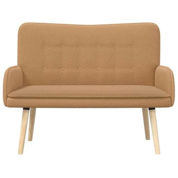Maison Exclusive - Sofa 2 pladser Beige 115 x 61 x 87 cm Bouclé