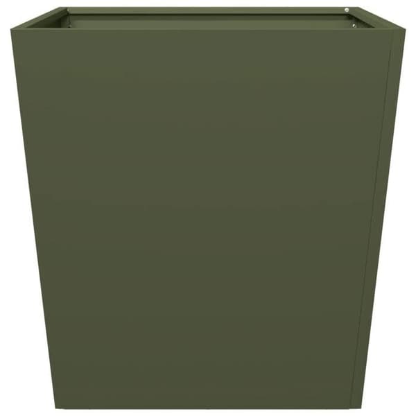 Maison Exclusive - Olivgrön kruka 50x50x50 cm stål